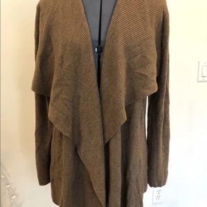 Ralph Lauren Size Large Petit Brown Cardigan